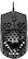 Front. Cooler Master - Master MM710 Wired Optical Gaming Mouse - Black Glossy.