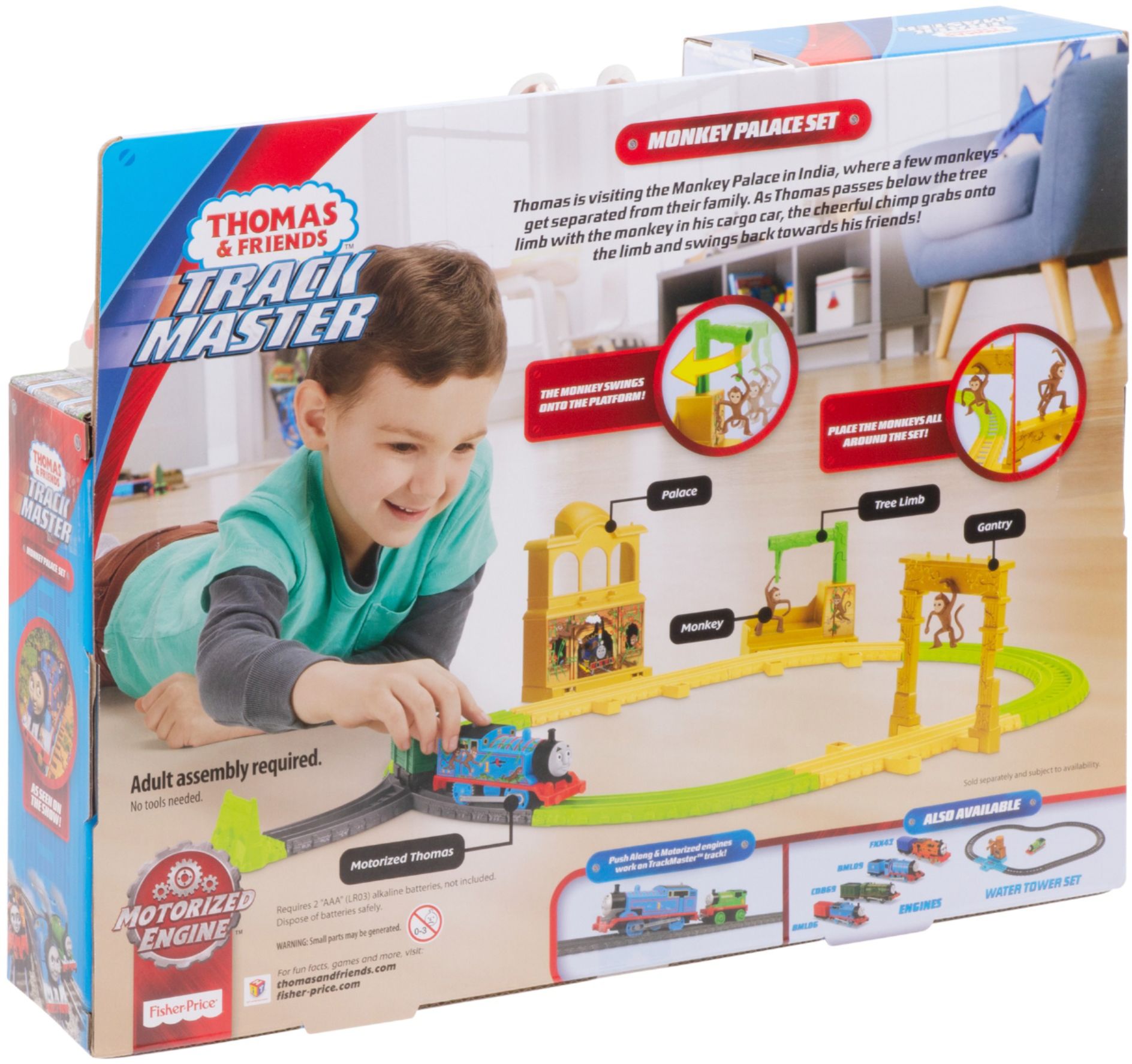 Thomas & Friends Trackmaster Monkey Palace Set Age 3 for sale online 