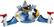 Alt View 14. Hot Wheels - Monster Trucks Mecha Shark Face-Off Play Set - Blue.