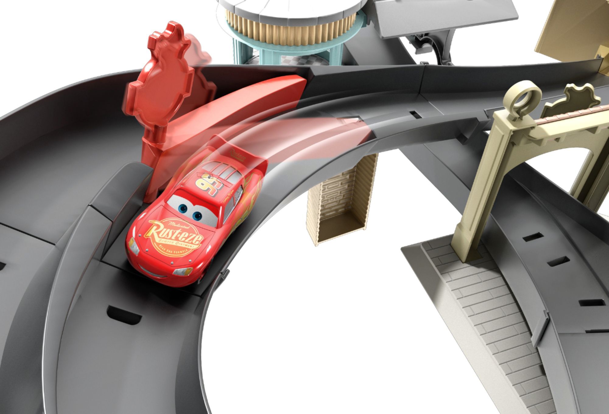 disney pixar cars race around radiator springs playset