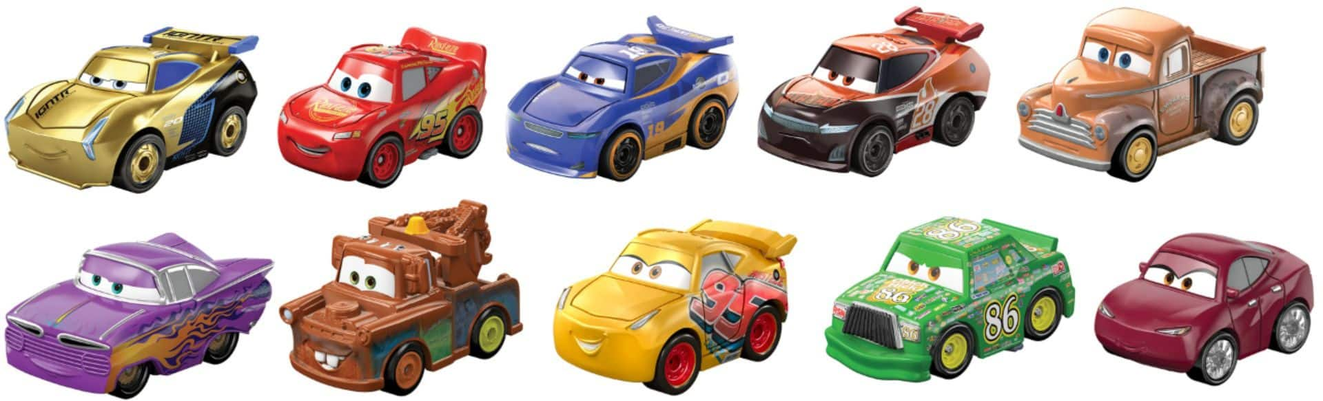 Best Buy: Disney Cars Mini Racers Variety 10-Pack GKG23