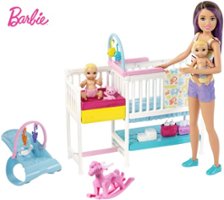 Barbie - Skipper Babysitters Inc Dolls & Nursery Playset - Front_Zoom