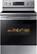 Alt View 14. Samsung - 5.9 Cu. Ft. Freestanding Electric Convection Range with Self-Steam Cleaning - Stainless Steel.