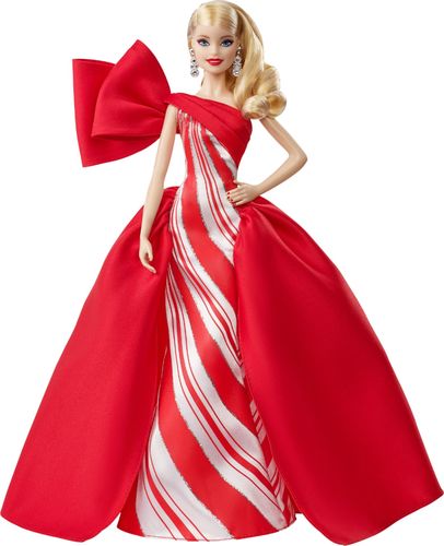 UPC 887961689211 product image for Barbie - Holiday Barbie Doll - White/Red | upcitemdb.com