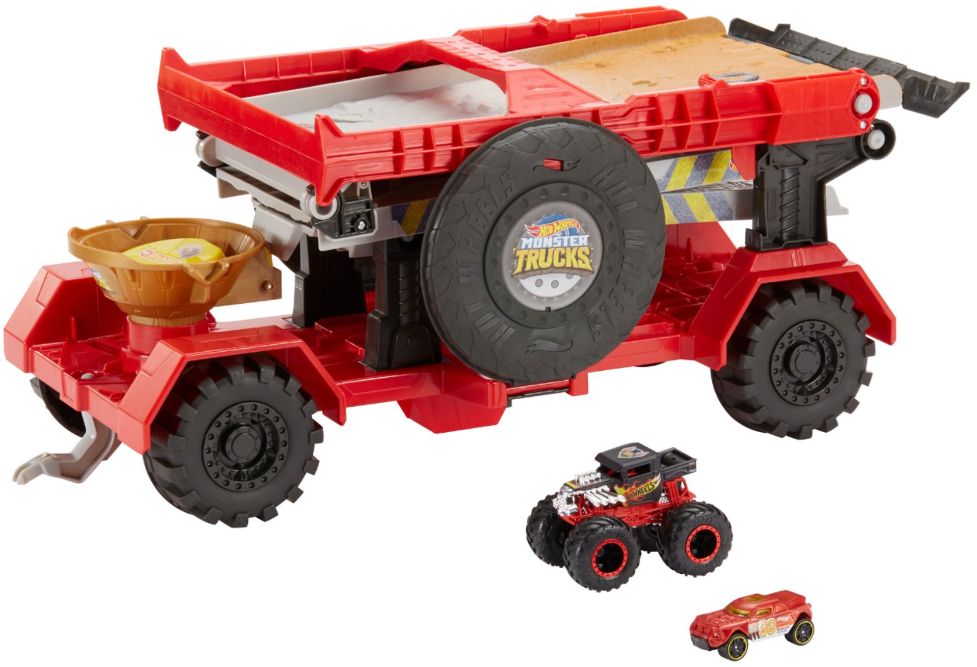 Pista Hot Wheels Transportador Monster Truck, Brinquedo Hot Wheels Usado  86685905