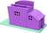 Alt View 15. Polly Pocket - Pollyville Pocket House.