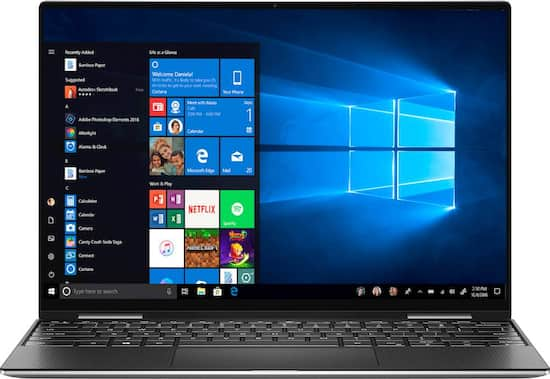 Dell Xps 2 In 1 13 4 Touch Screen Laptop Intel Core I7 8gb Memory 256gb Solid State Drive Platinum Silver With Black Interior Xps7390 73slv Pus Best Buy