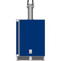 Hestan - GFDS Series 5.2 Cu. Ft. Double Faucet Beverage Cooler Kegerator - Prince - Front_Zoom