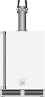 Hestan - GFDS Series 5.2 Cu. Ft. Double Faucet Beverage Cooler Kegerator - Froth - Front_Zoom
