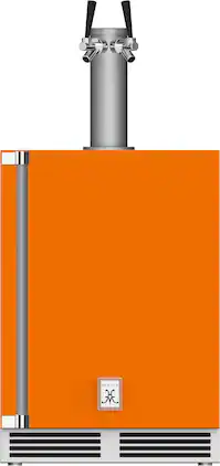 Hestan - GFDS Series 5.2 Cu. Ft. Double Faucet Beverage Cooler Kegerator - Citra