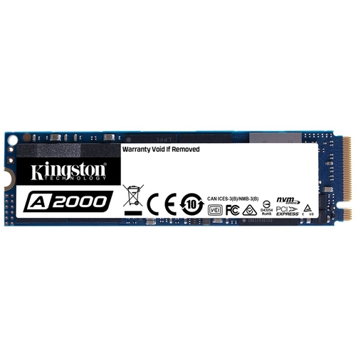 Kingston - 250GB Internal PCI Express 3.0 x4 (NVMe) Solid State Drive for Laptops