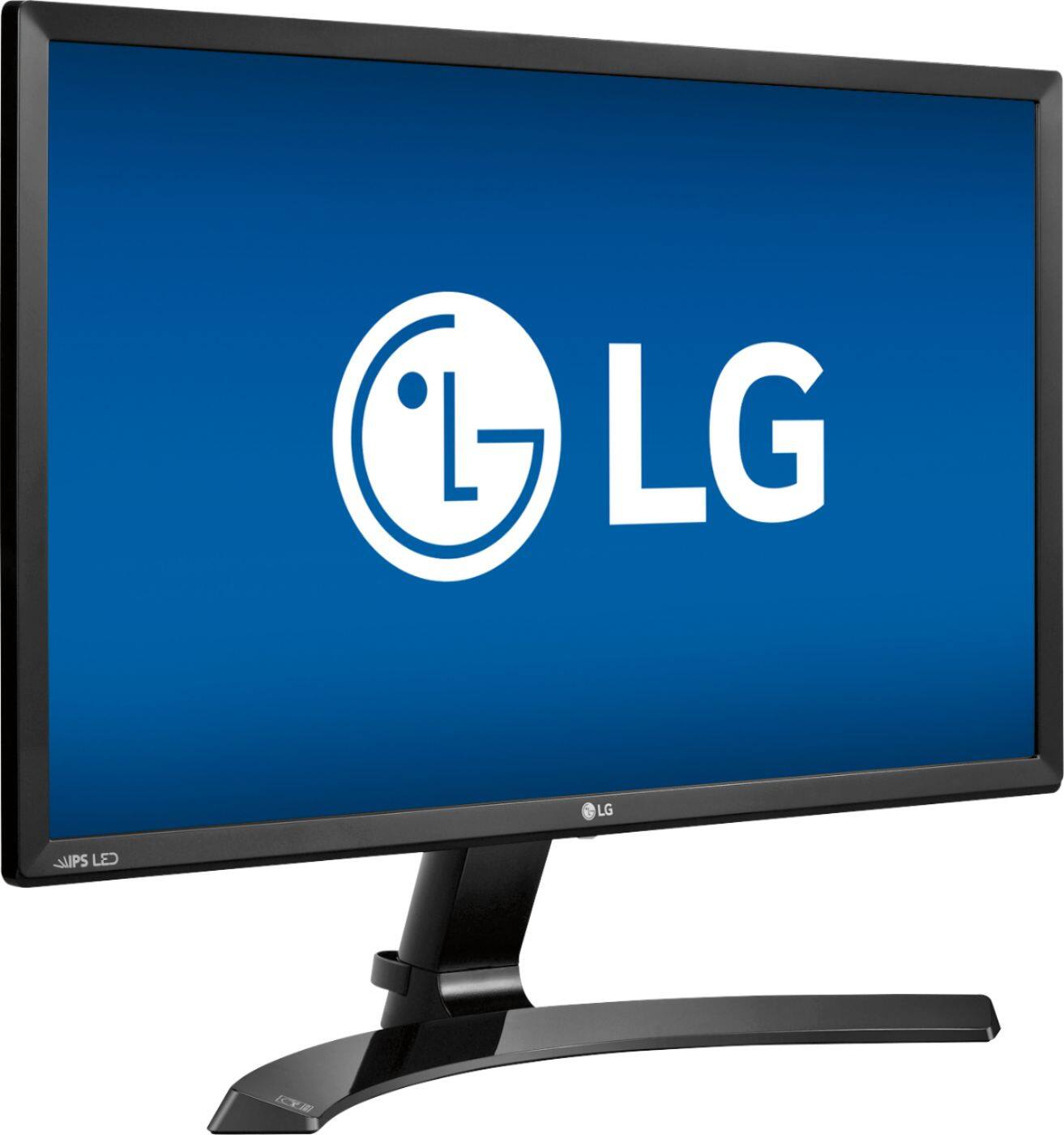 Alt View 13. LG - Geek Squad Certified Refurbished 24" IPS LED HD Monitor - Black.