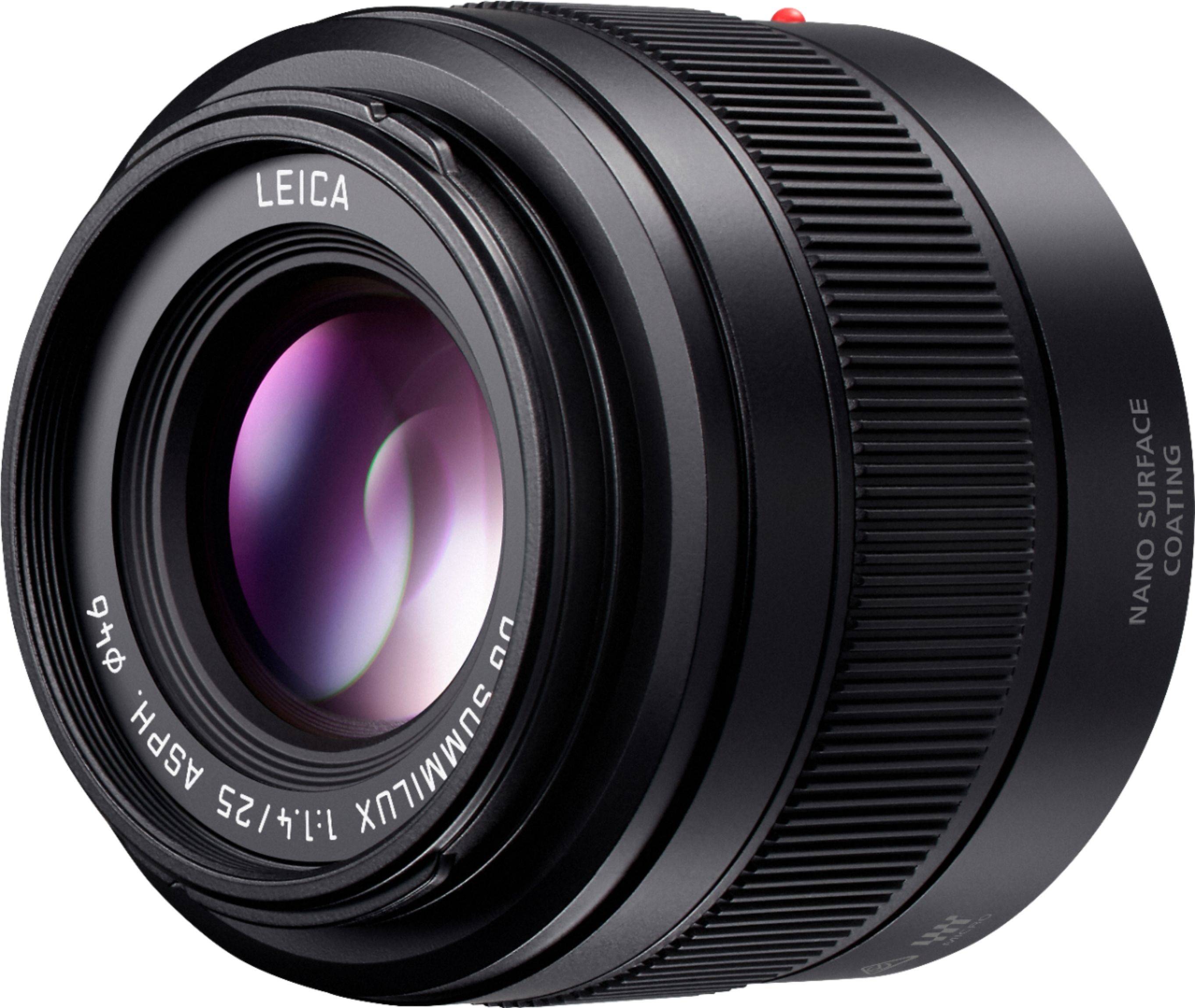 formaat naakt Revolutionair Best Buy: Leica DG Summilux 25mm f/1.4 Lens for Lumix GX7 Black H-XA025