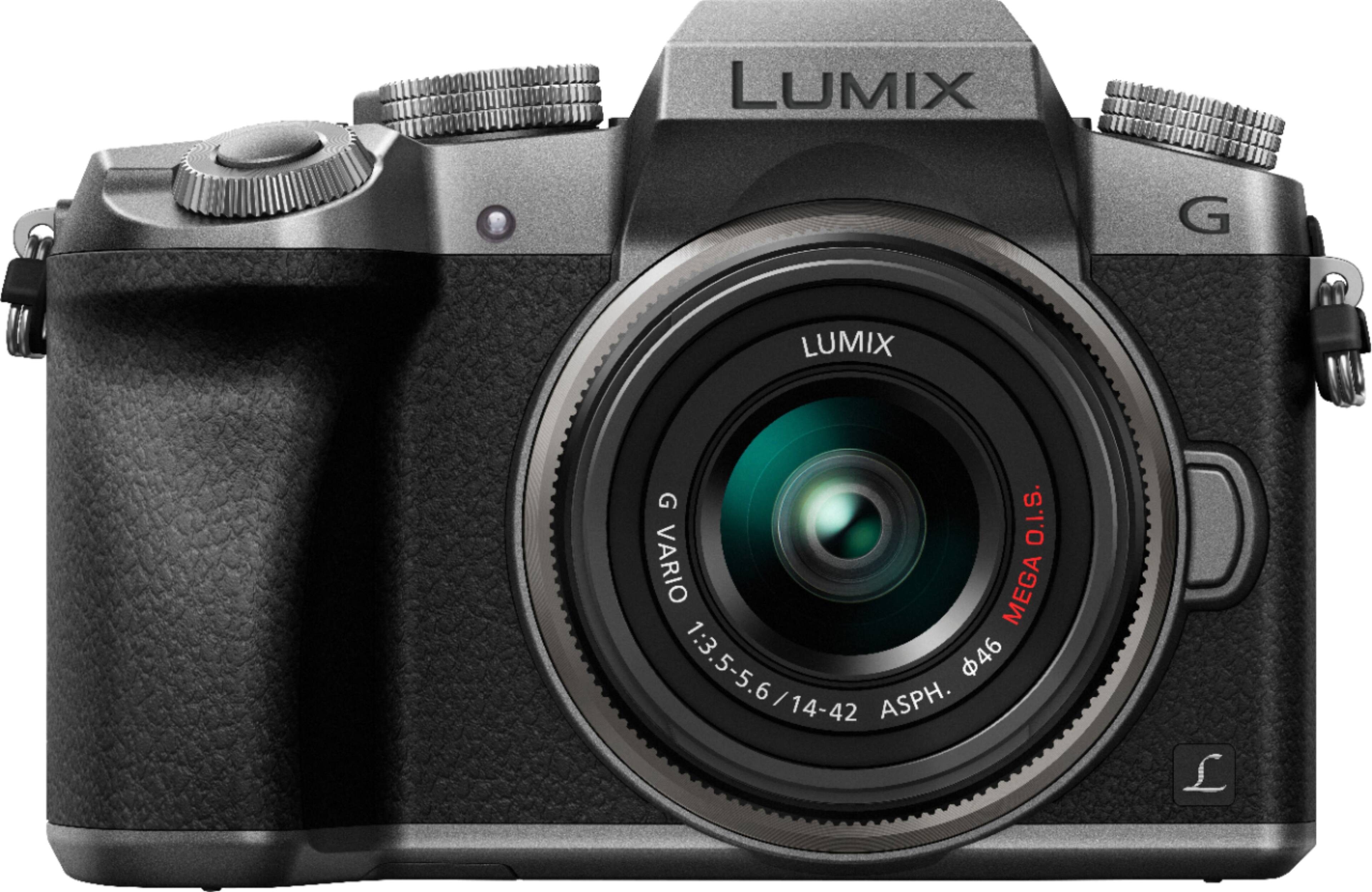 Alt View 13. Panasonic - LUMIX G7 Mirrorless 4K Photo Digital Camera Two Lens Bundle with 14-42mm and 45-150mm Lenses - Black.