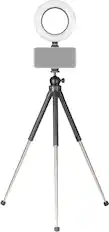 Angle. Sunpak - Portable Vlogging Kit for Smartphones - Black.