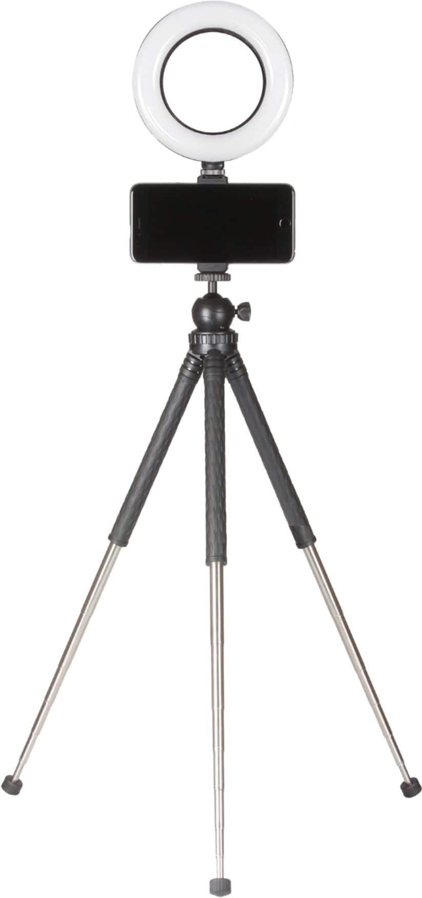 Alt View 14. Sunpak - Portable Vlogging Kit for Smartphones - Black.