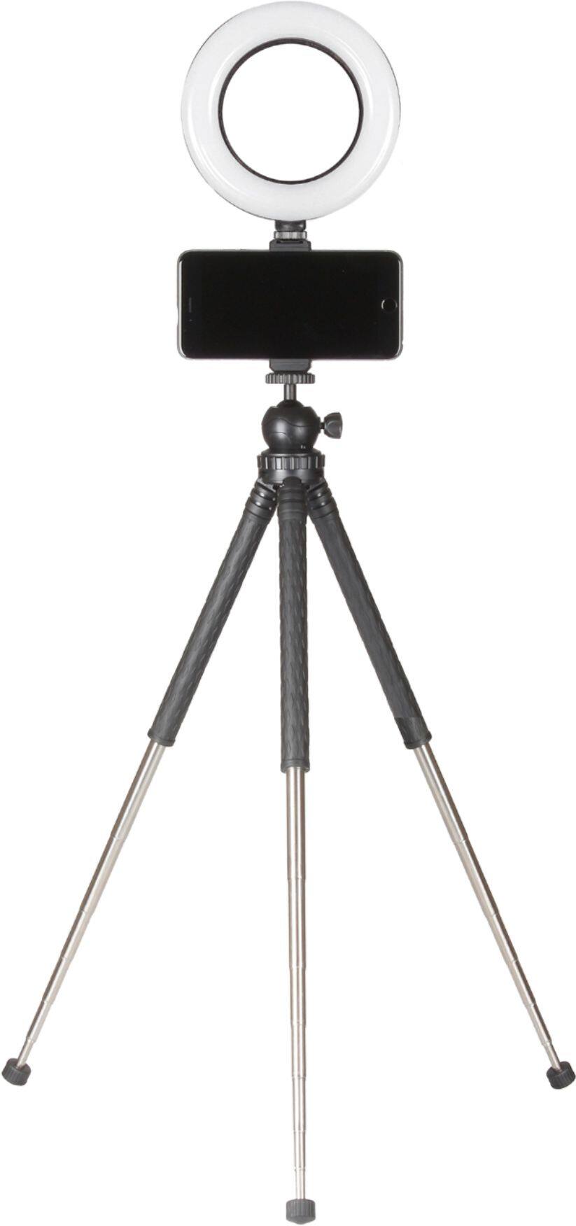 Alt View 14. Sunpak - Portable Vlogging Kit for Smartphones - Black.