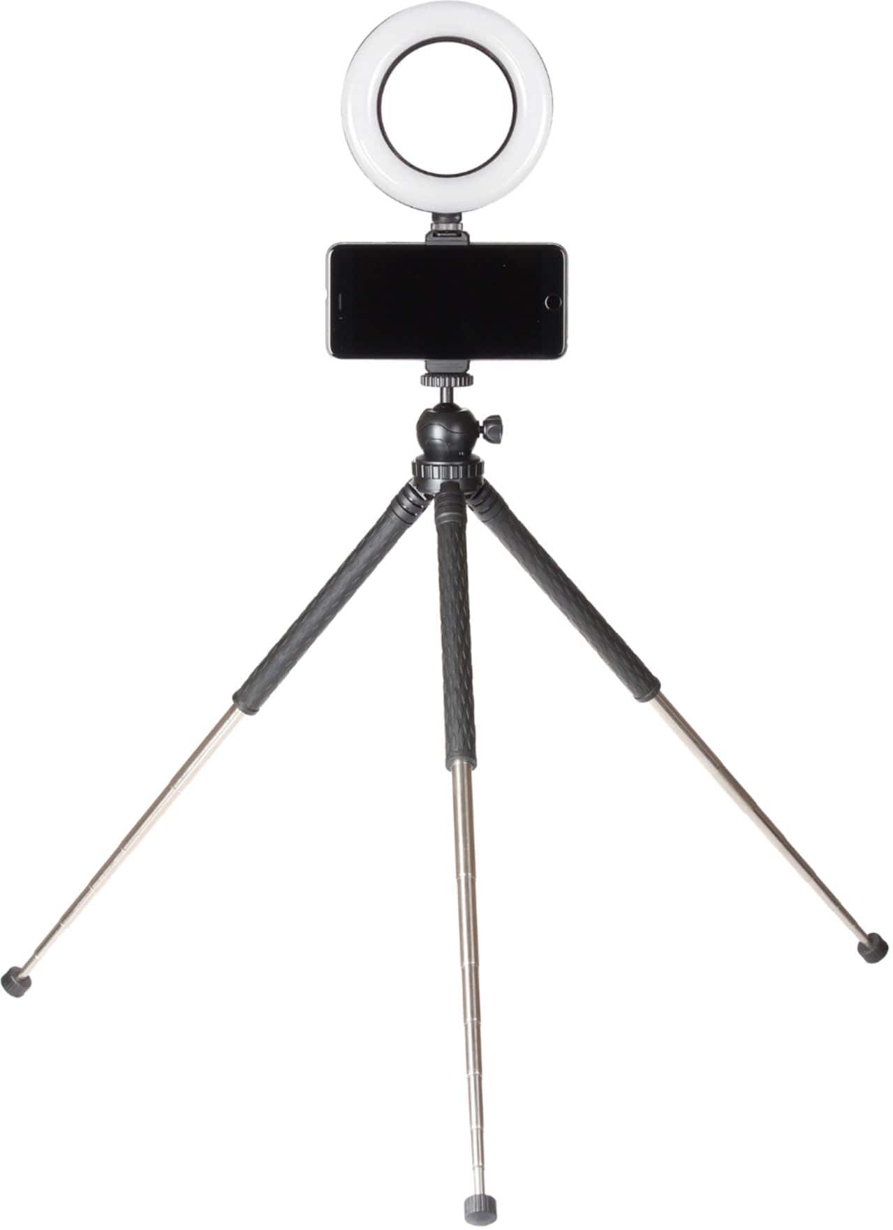 Alt View 15. Sunpak - Portable Vlogging Kit for Smartphones - Black.