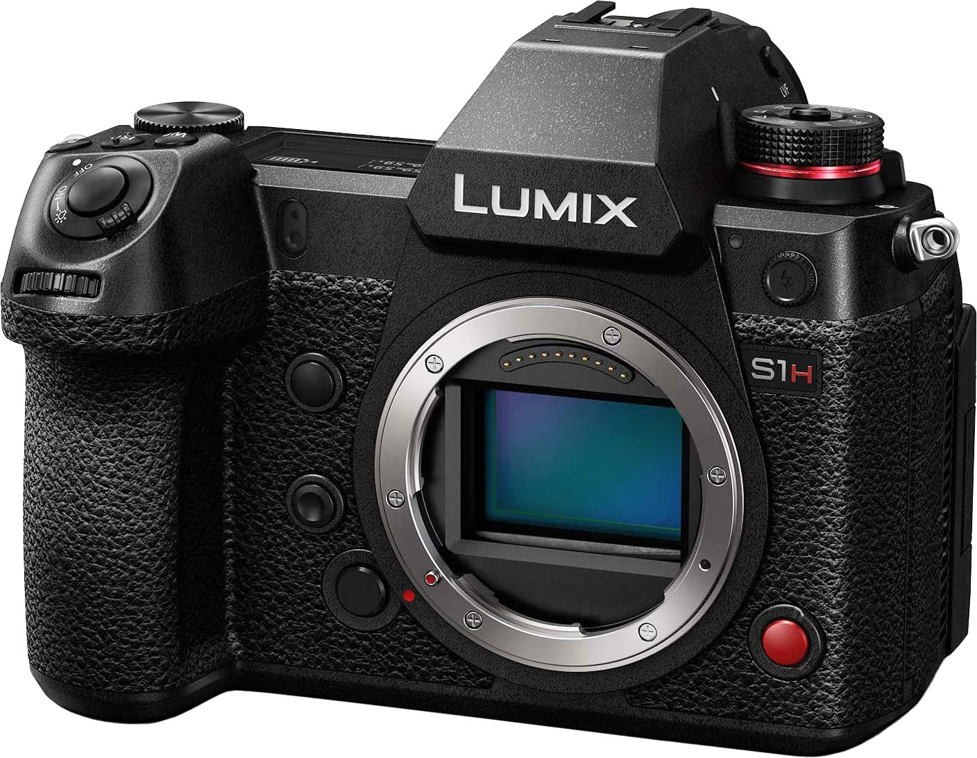 Panasonic - LUMIX S1H Mirrorless Full-Frame 4K Photo Digital Camera (Body Only) - DC-S1HBODY - Black