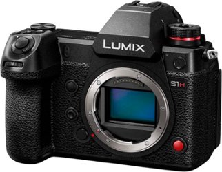 Panasonic - LUMIX S1H Mirrorless Full-Frame 4K Photo Digital Camera (Body Only) - DC-S1HBODY - Black - Front_Zoom