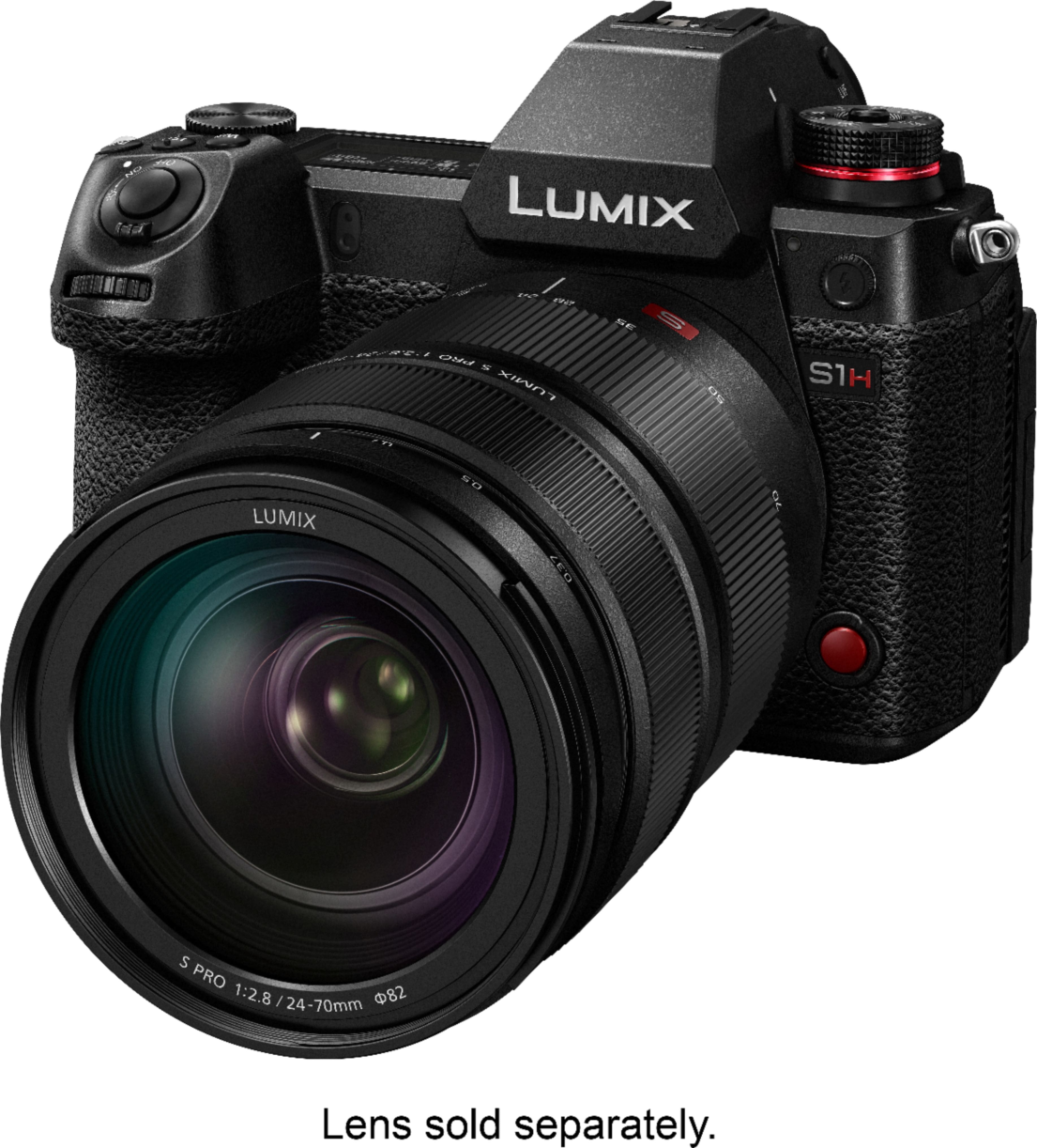 Best Buy: Panasonic LUMIX S1H Mirrorless Full-Frame 4K Photo 