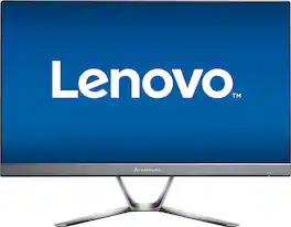 Lenovo - Geek Squad Certified Refurbished 21.5" IPS LED HD Monitor - Black