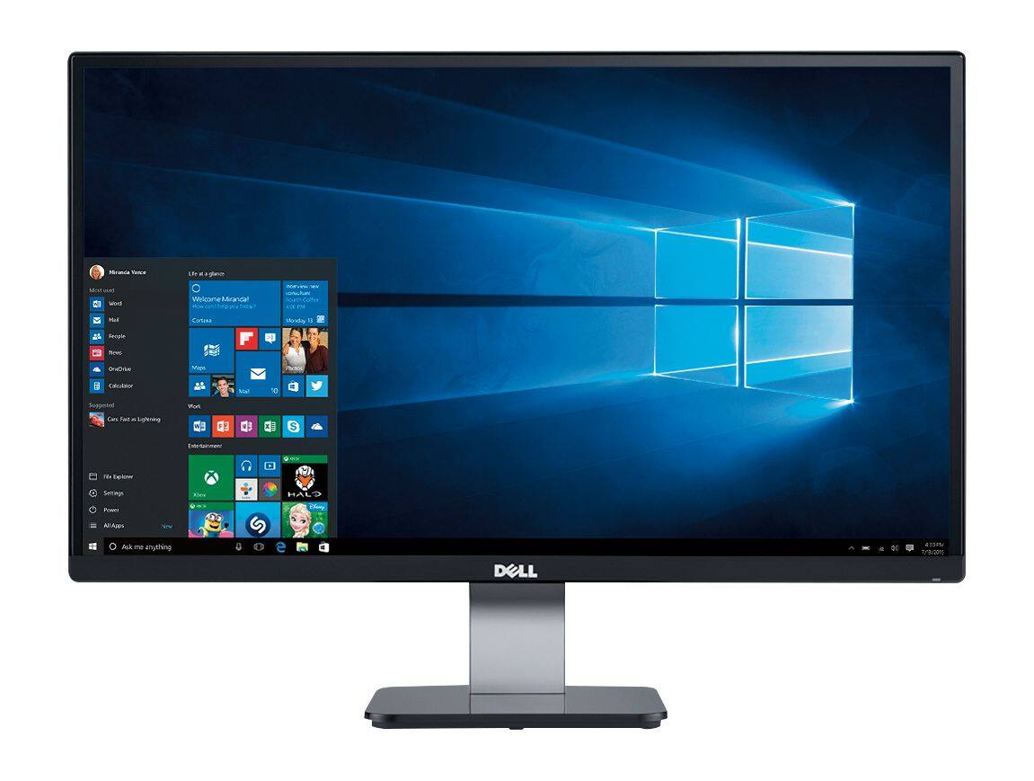 Alt View 11. Dell - Geek Squad Certified Refurbished 23" Widescreen Flat-Panel IPS LED FHD Monitor - Black.