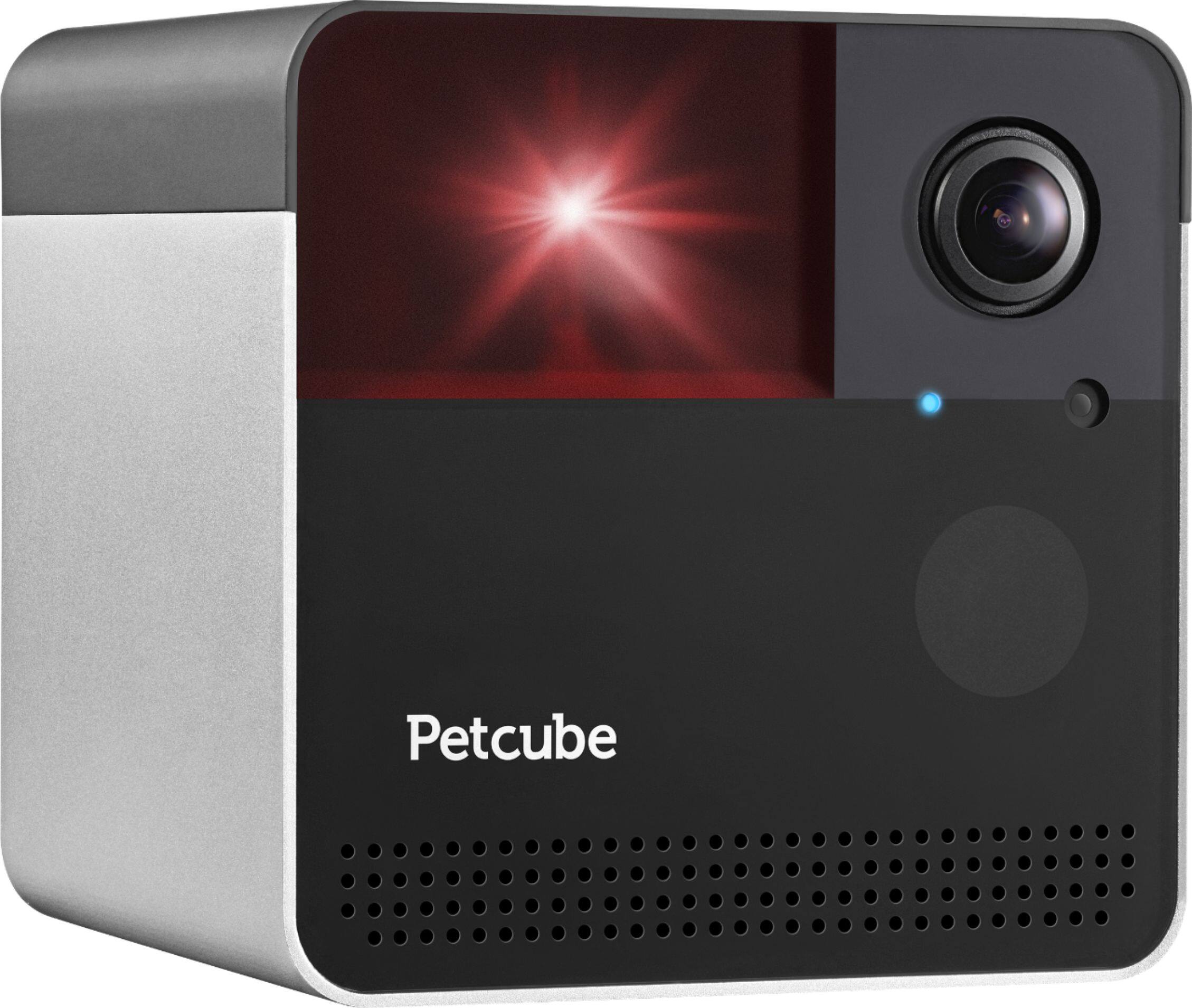 Angle. Petcube - Indoor Wireless 1080p Surveillance System - Matte Silver.
