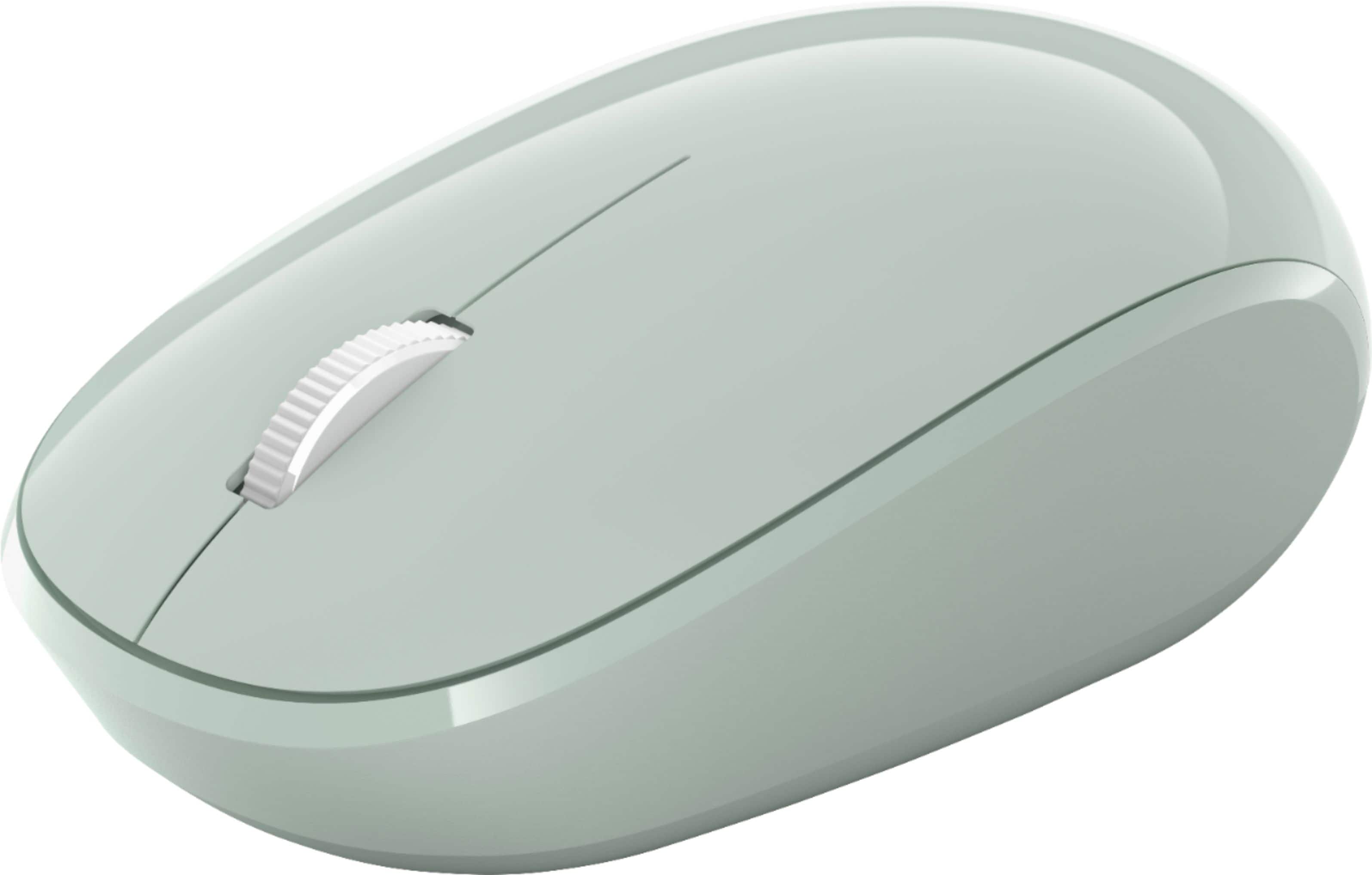 Front. Microsoft - Wireless Bluetooth Optical Ambidextrous Mouse - Mint.
