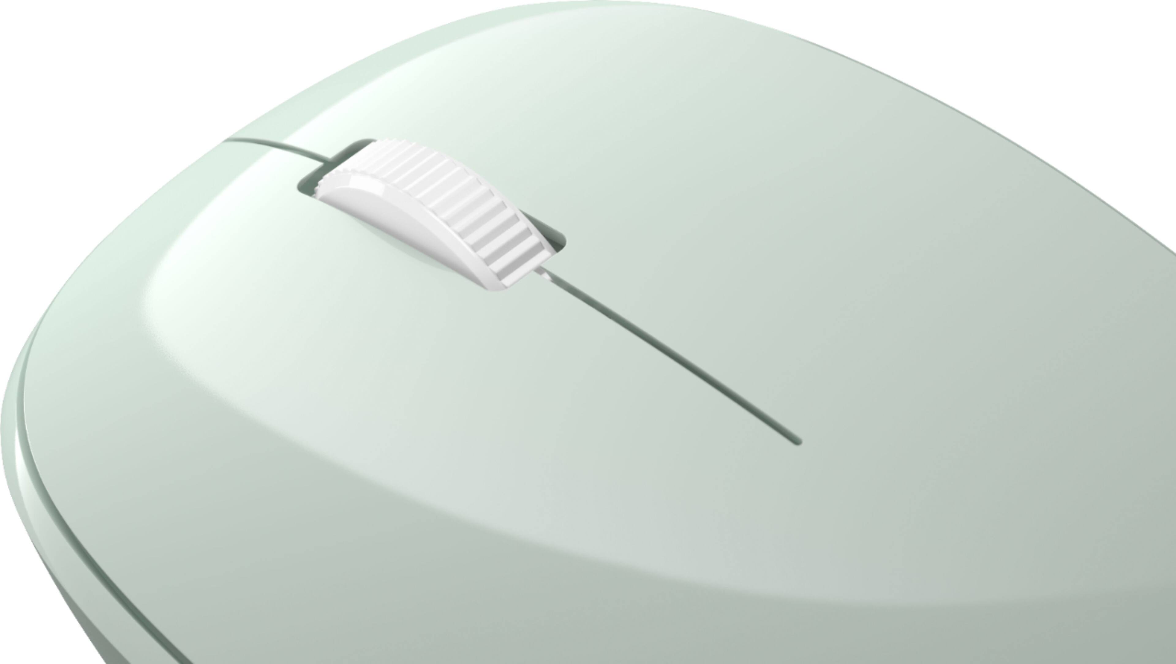 Alt View 12. Microsoft - Wireless Bluetooth Optical Ambidextrous Mouse - Mint.