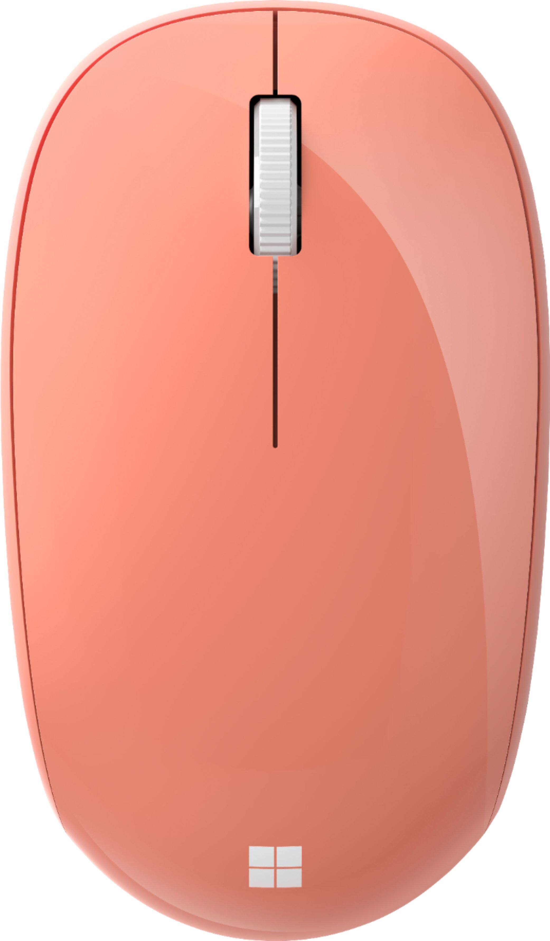 Alt View 11. Microsoft - Wireless Bluetooth Optical Ambidextrous Mouse - Peach.