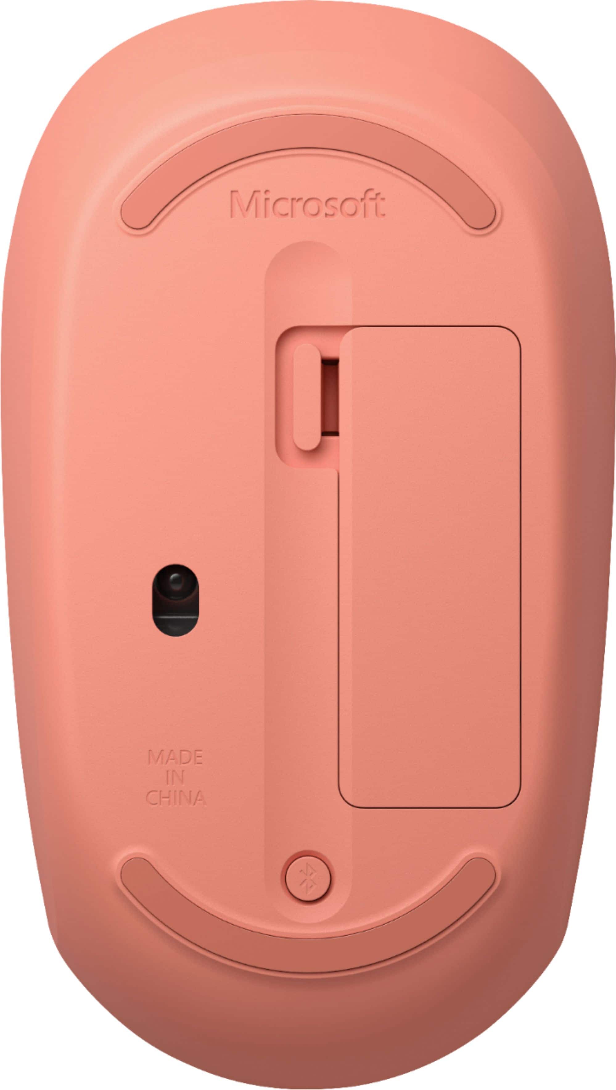 Alt View 13. Microsoft - Wireless Bluetooth Optical Ambidextrous Mouse - Peach.