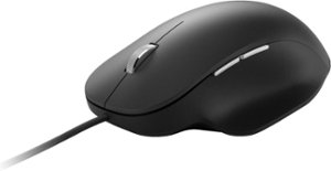 Microsoft - Ergonomic BlueTrack Mouse - Black - Front_Zoom