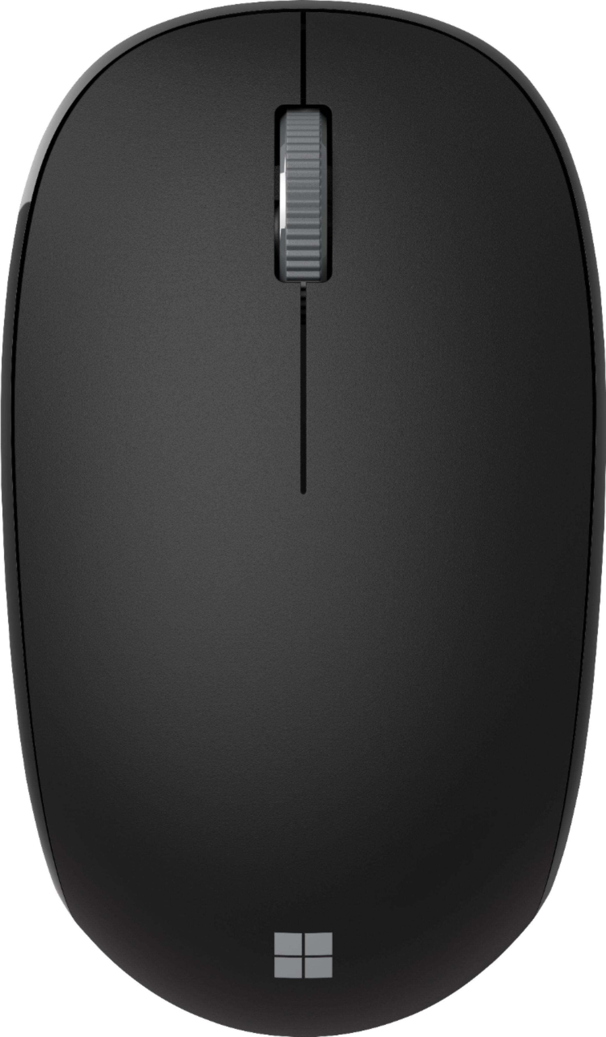 Alt View 11. Microsoft - Wireless Bluetooth Optical Ambidextrous Mouse - Matte Black.