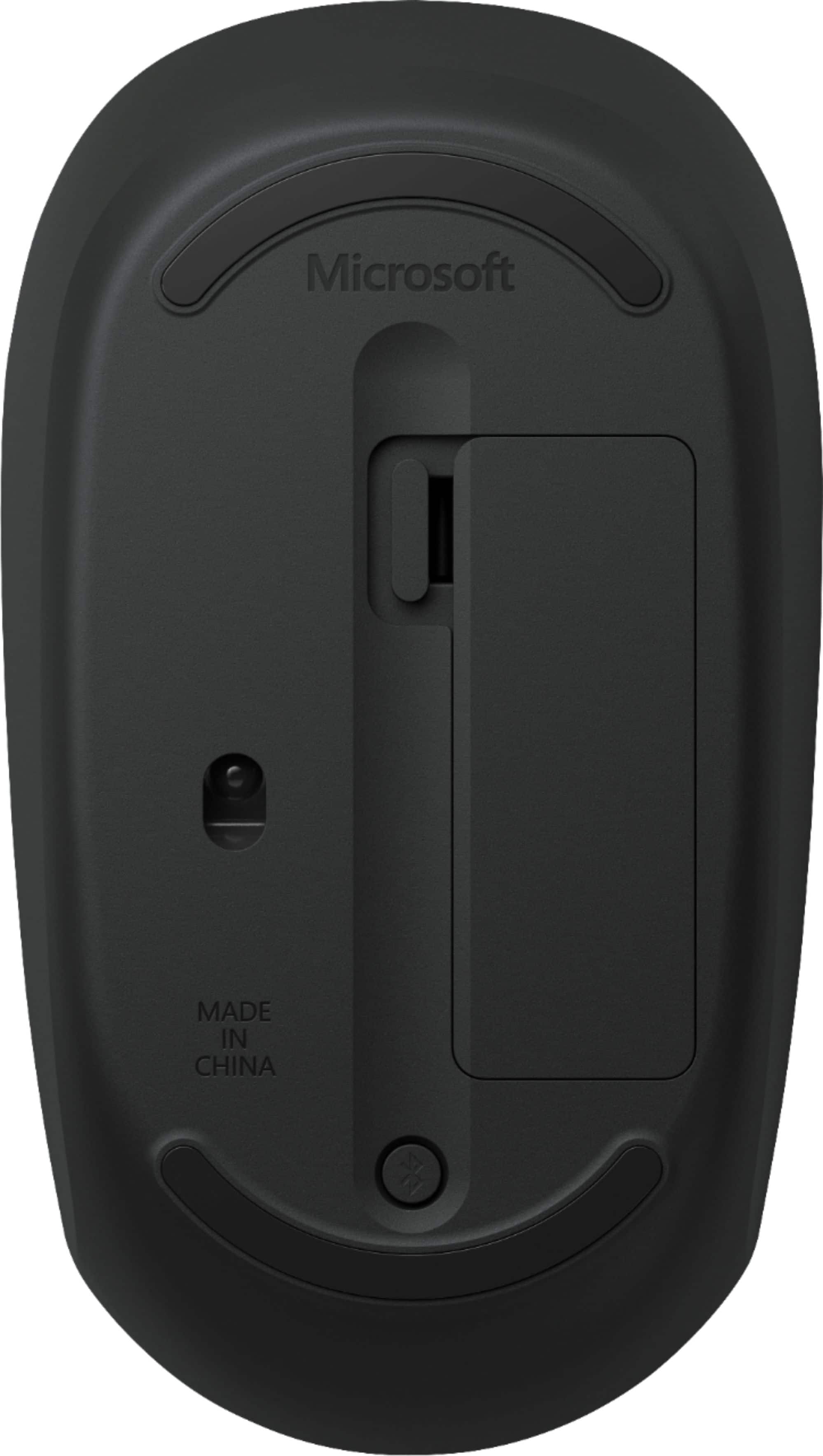 Alt View 13. Microsoft - Wireless Bluetooth Optical Ambidextrous Mouse - Matte Black.