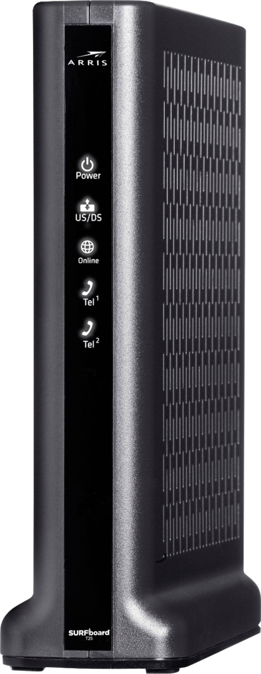 Angle. ARRIS - SURFboard DOCSIS 3.1 Cable Modem for Xfinity Internet & Voice - Black.