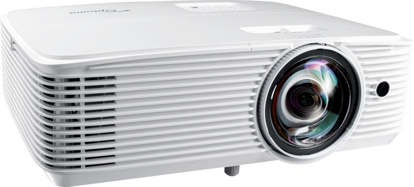 Angle View: ViewSonic - PX727HD 1080p DLP Projector - White