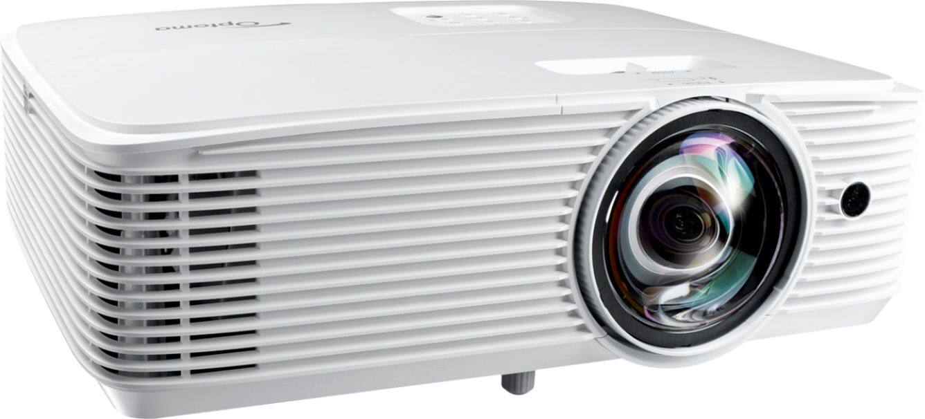 Angle. Optoma - GT1080HDR Short Throw Gaming Projector with Enhanced Gaming Mode for 1080p 120Hz, Support for 4K Input - White.
