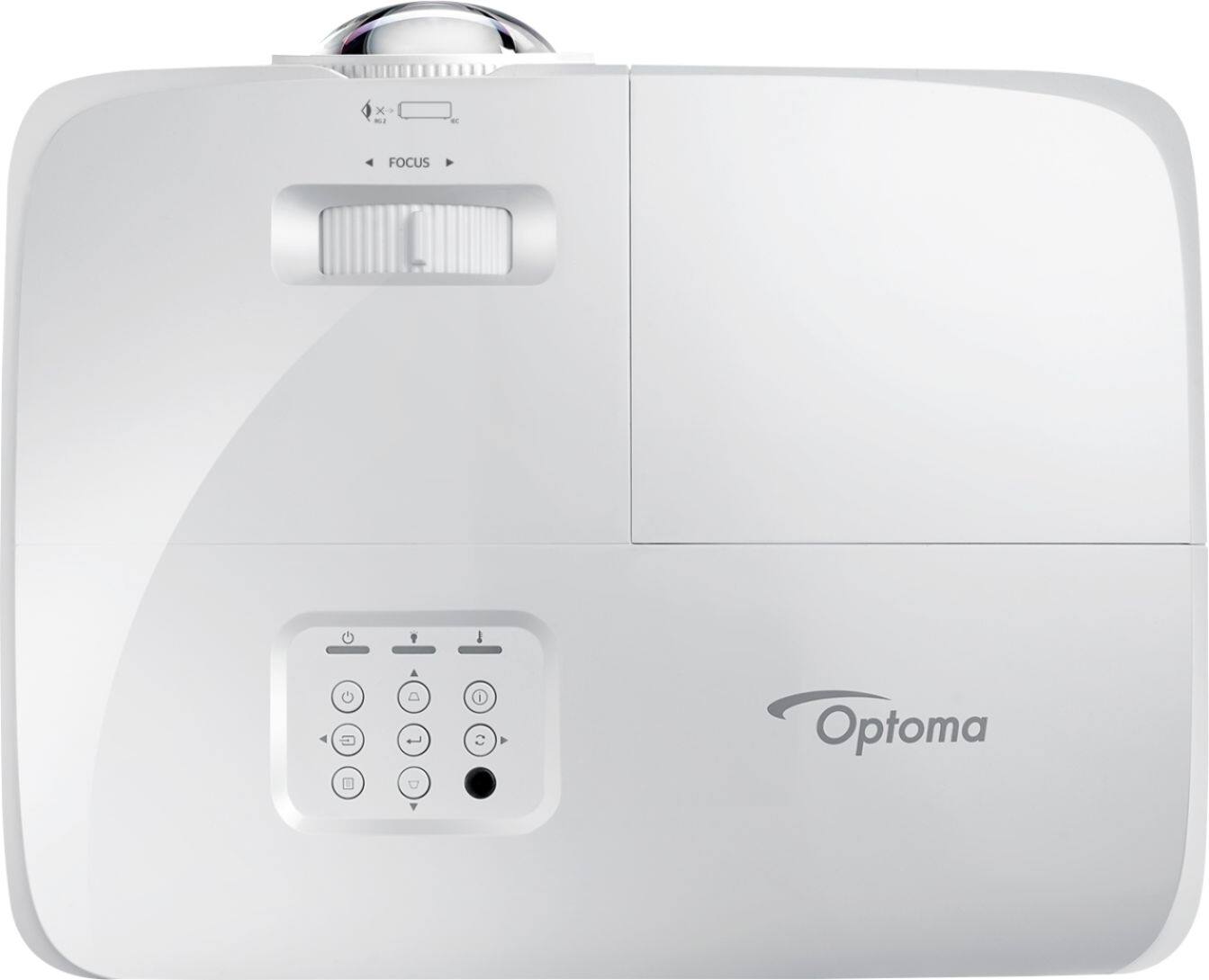 Top. Optoma - GT1080HDR Short Throw Gaming Projector with Enhanced Gaming Mode for 1080p 120Hz, Support for 4K Input - White.