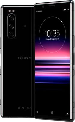 Sony XPERIA 5 with 128GB Memory Cell Phone (Unlocked) Black Sony XPERIA 5 with 128GB Memory Cell Phone (Unlocked) Black