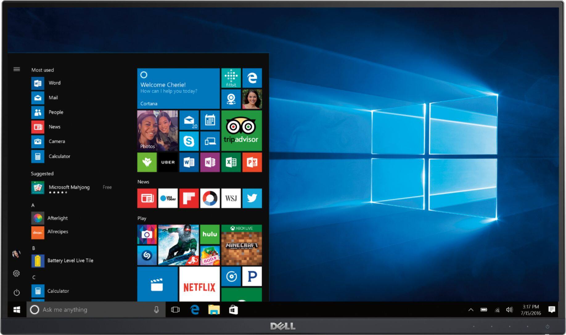 Alt View 13. Dell - Geek Squad Certified Refurbished UltraSharp 25" IPS LED QHD Monitor - Black.