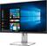 Left. Dell - Geek Squad Certified Refurbished UltraSharp 25" IPS LED QHD Monitor - Black.