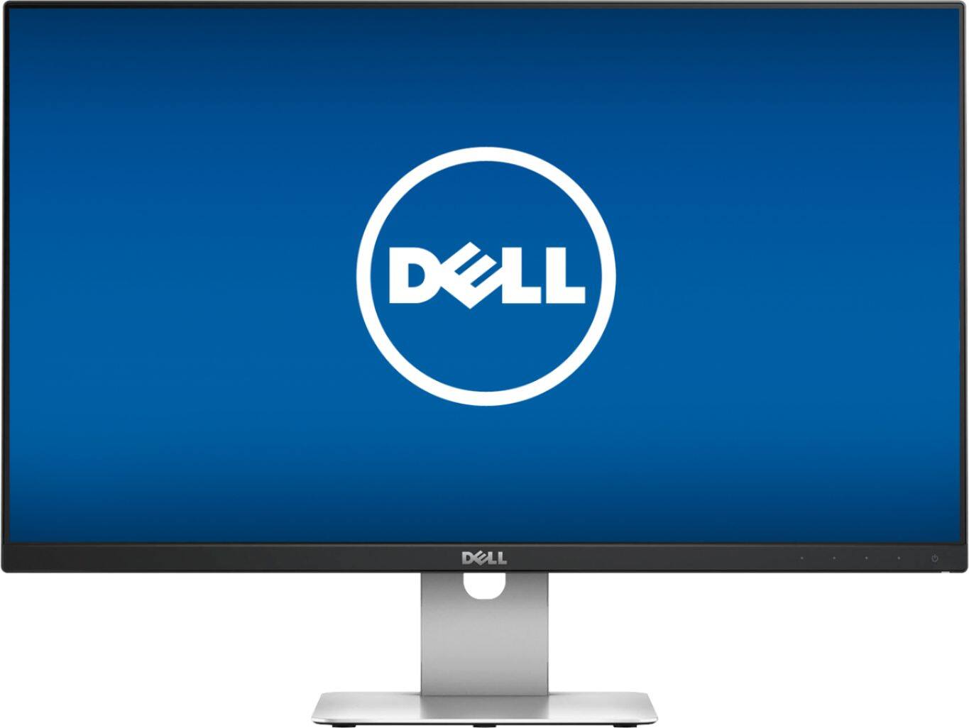 Dell - Geek Squad Certified Refurbished 23.8" IPS LED FHD Monitor - Black