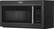 Left. Maytag - 1.9 Cu. Ft. Over-the-Range Microwave with Sensor Cooking and Dual Crisp - Cast-Iron Black.
