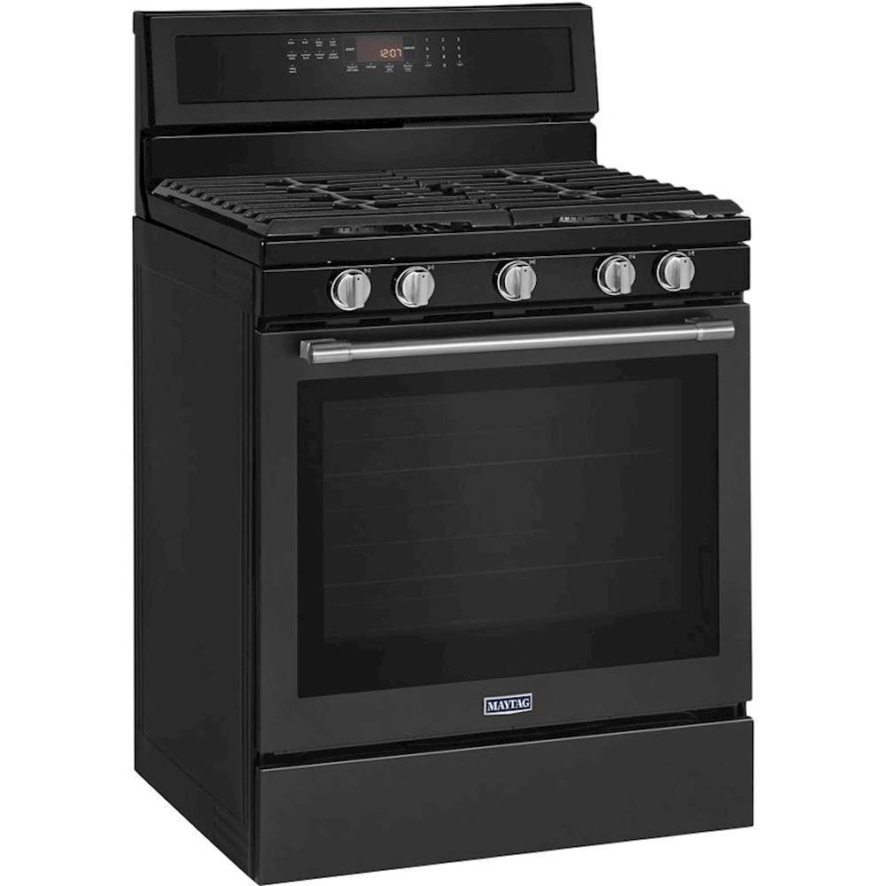 Best Buy Maytag 5.8 Cu. Ft. Freestanding True Convection Range with