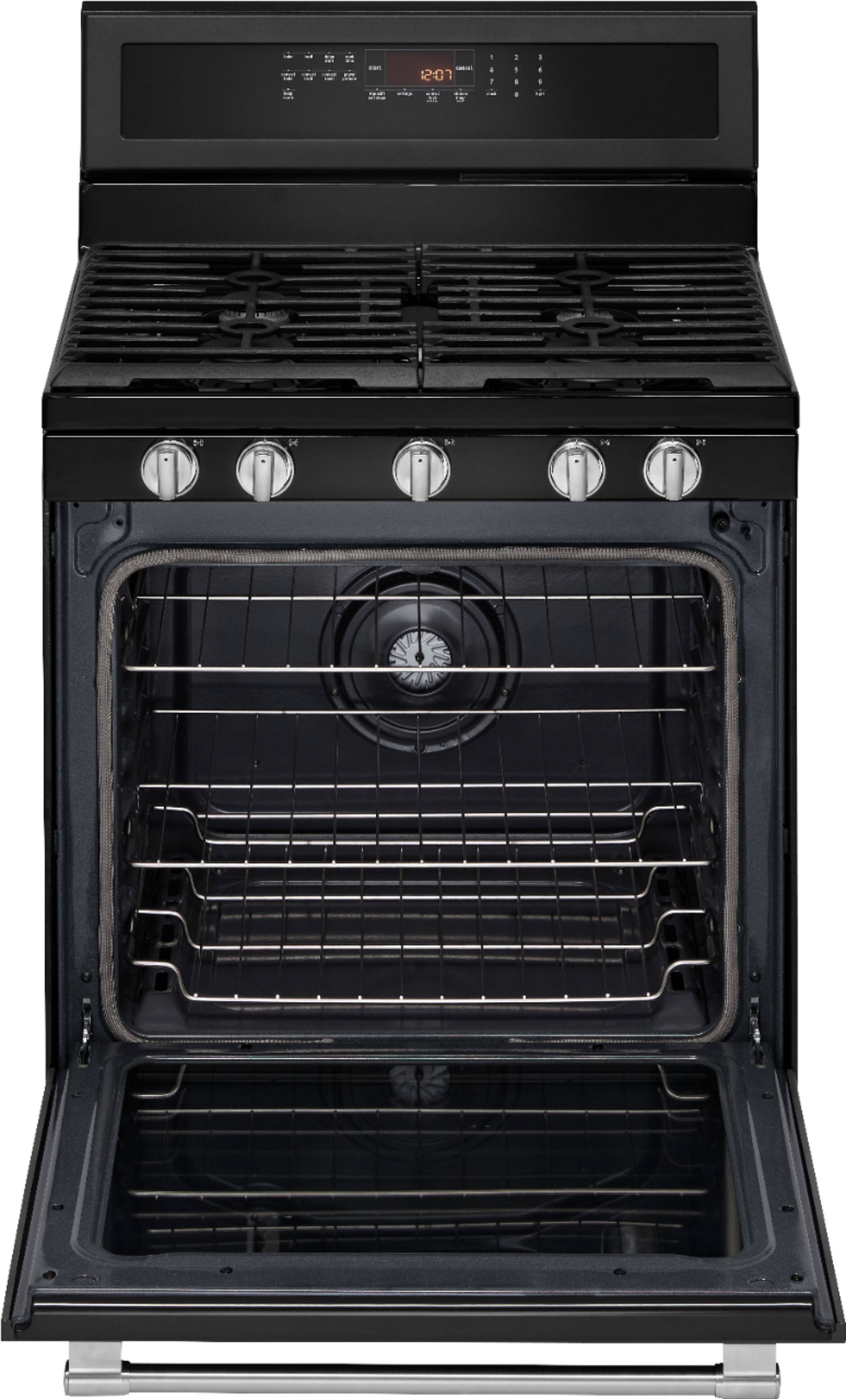 Best Buy Maytag 5.8 Cu. Ft. Freestanding True Convection Range with AquaLift SelfCleaning and