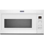 Maytag - 1.9 Cu. Ft. Over-the-Range Microwave with Sensor Cooking and Dual Crisp - White - Front_Standard
