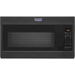 Maytag - 1.9 Cu. Ft. Over-the-Range Microwave with Sensor Cooking and Dual Crisp - Cast-Iron Black - Front_Standard