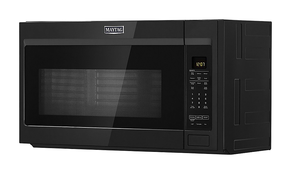 Left View: Fulgor Milano - 1.8 Cu. Ft. Over-the-Range Microwave with Sensor Cooking - Stainless steel