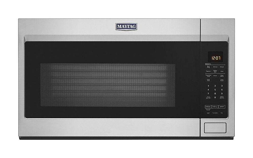 Maytag 1 9 Cu Ft Over The Range, Maytag Countertop Microwave With Trim Kit